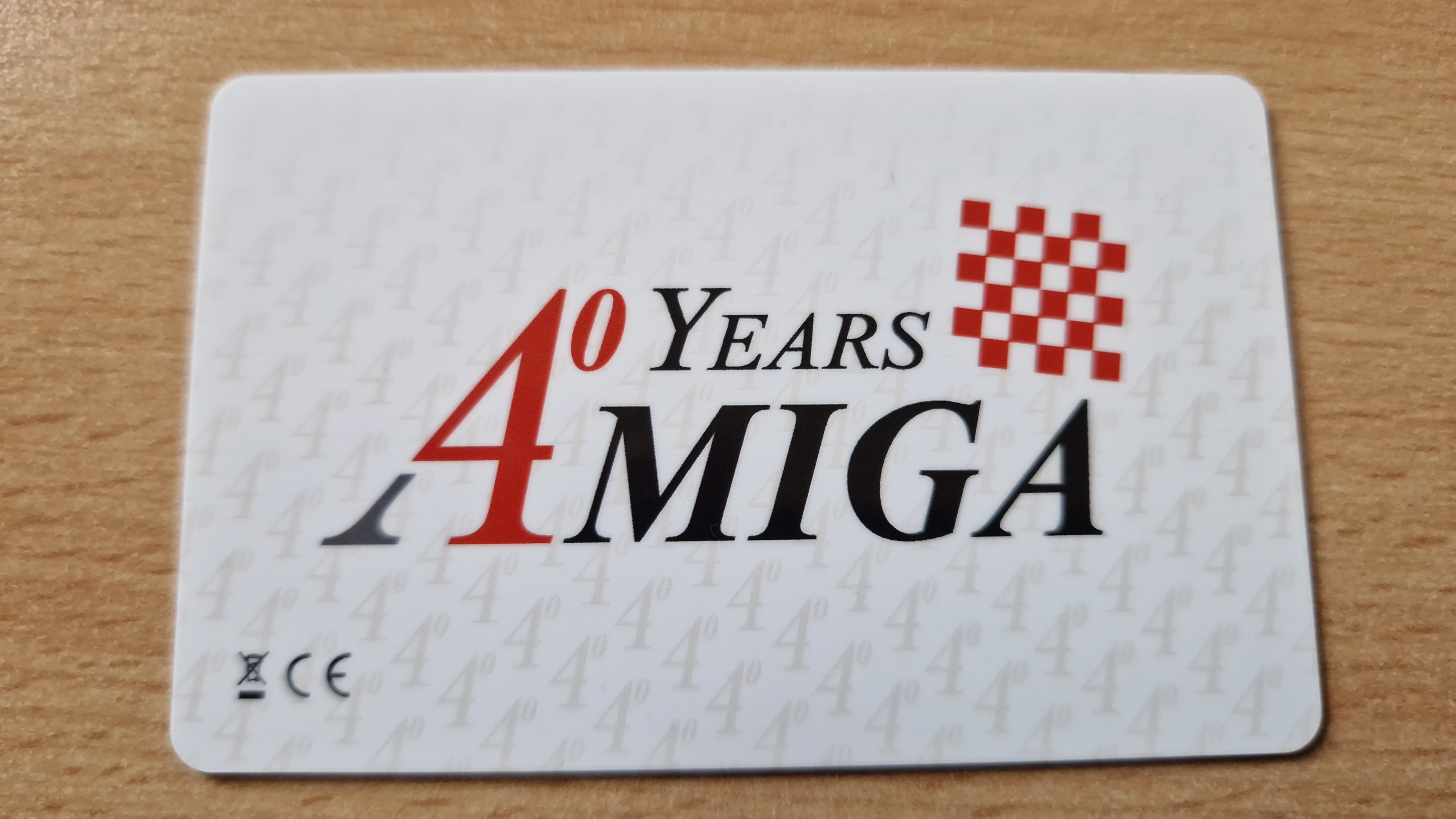 40 Years Amiga - NFC Card 40 Years Amiga - NFC Card