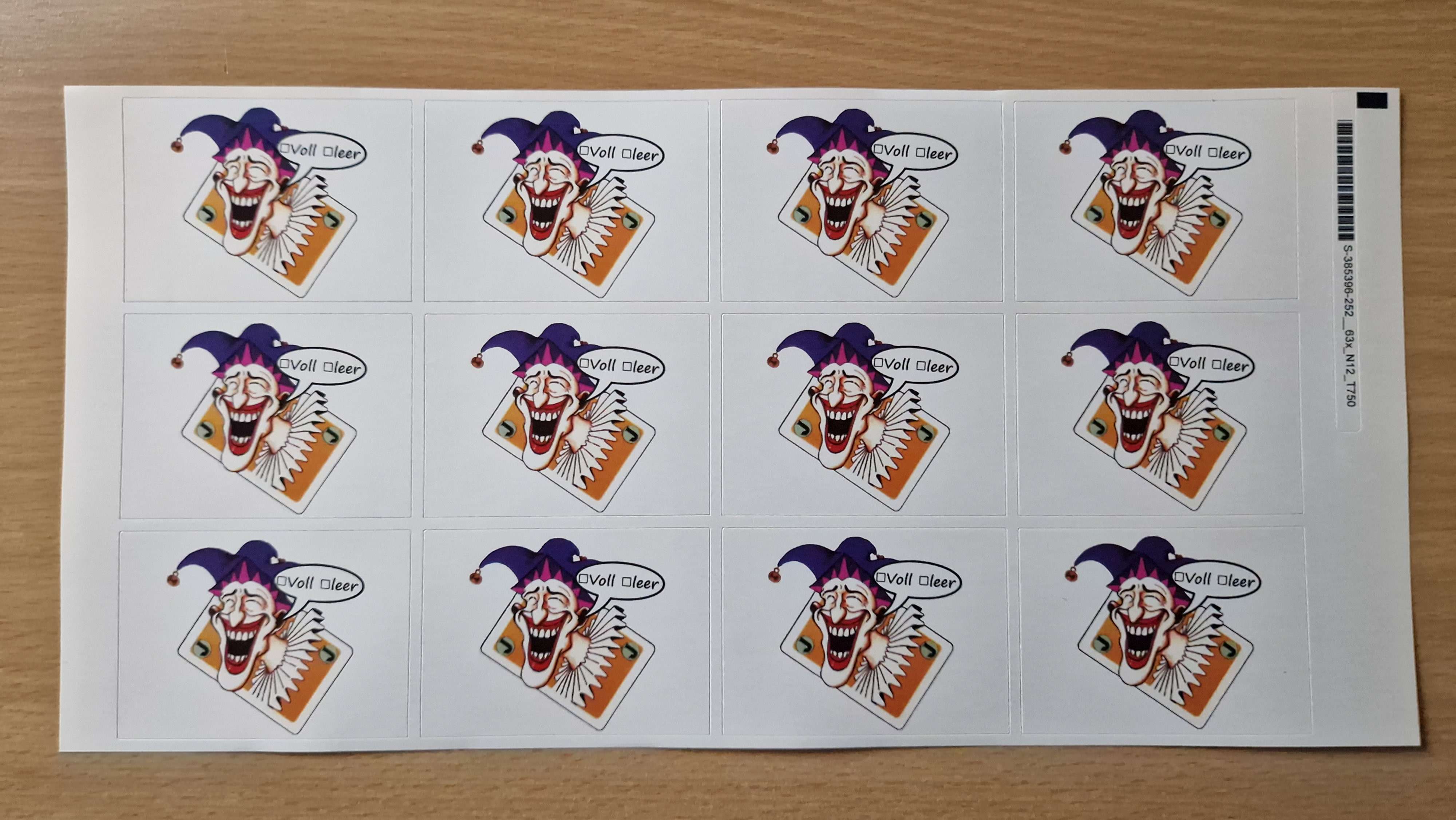 Amiga Joker Floppy Sticker "Joker Logo"