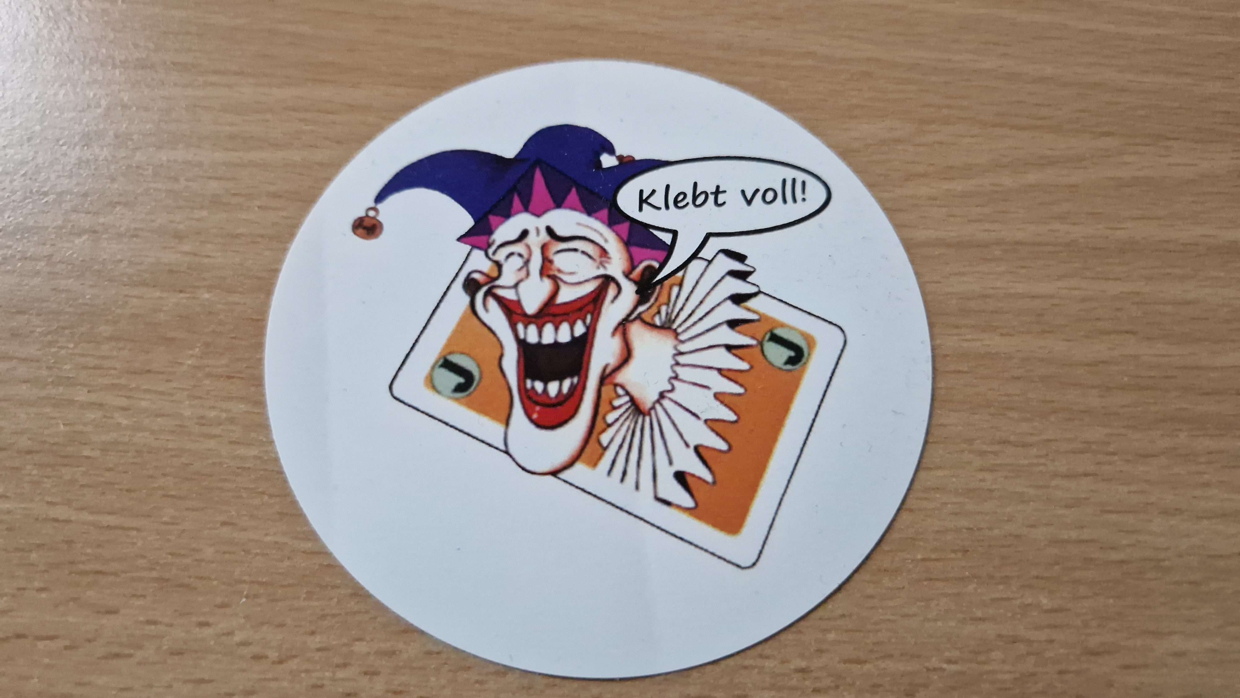 Amiga Joker Sticker