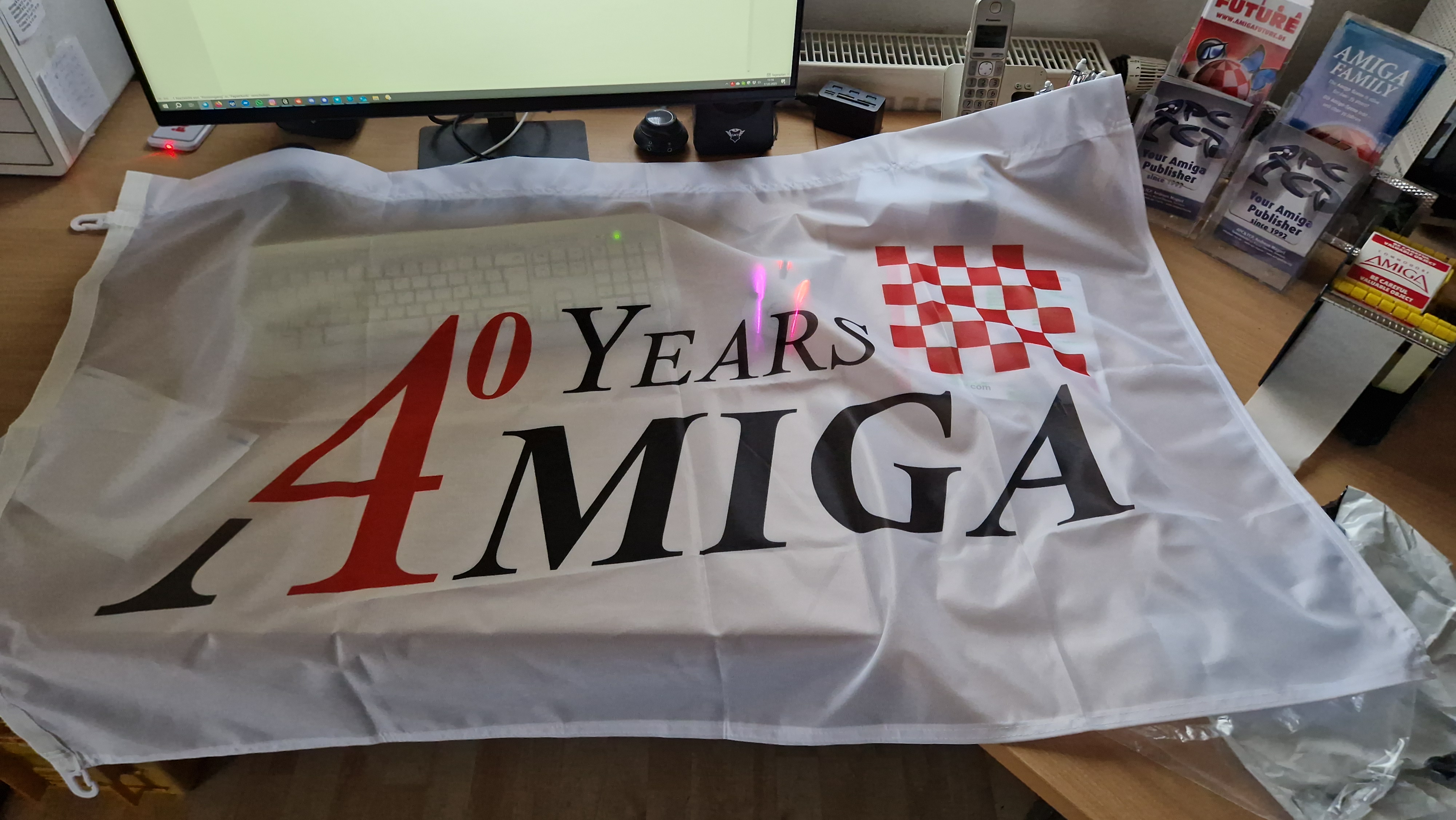 40 Years Amiga - Flag