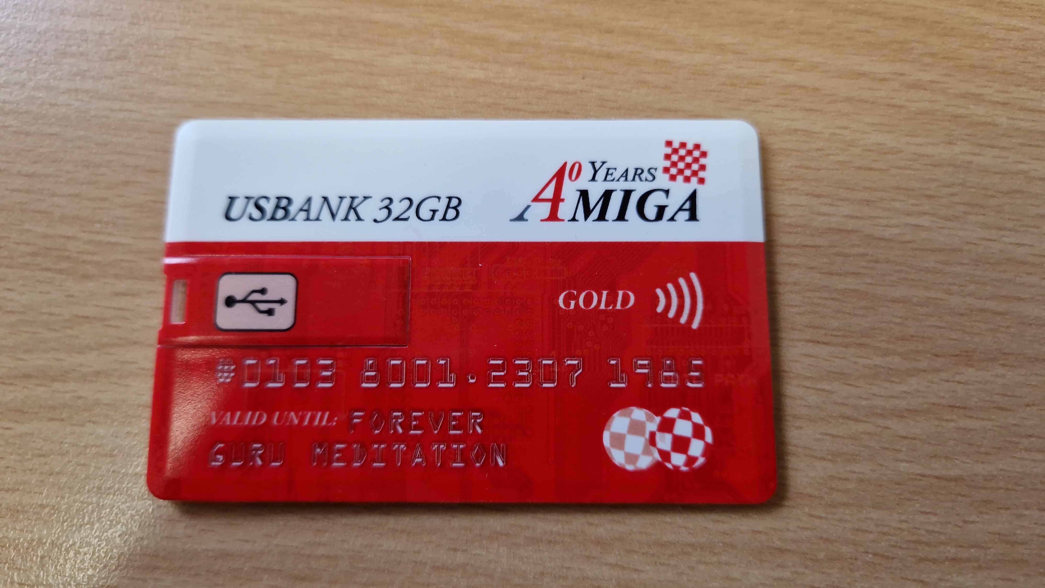 40 Years Amiga - USB Card