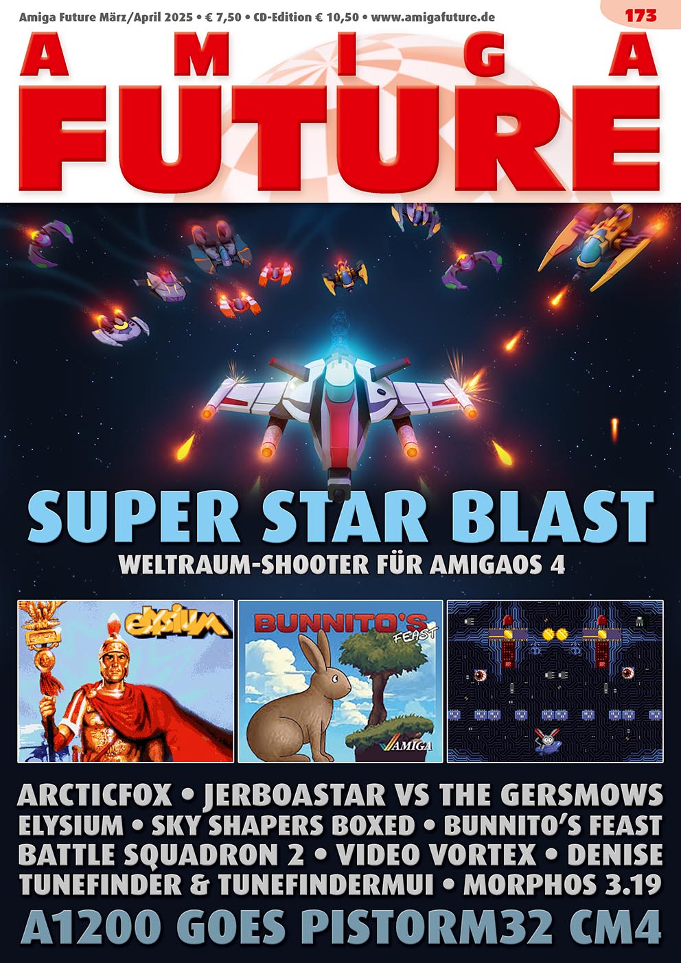1 Year Subscription from Amiga Future Issue 173 - 178